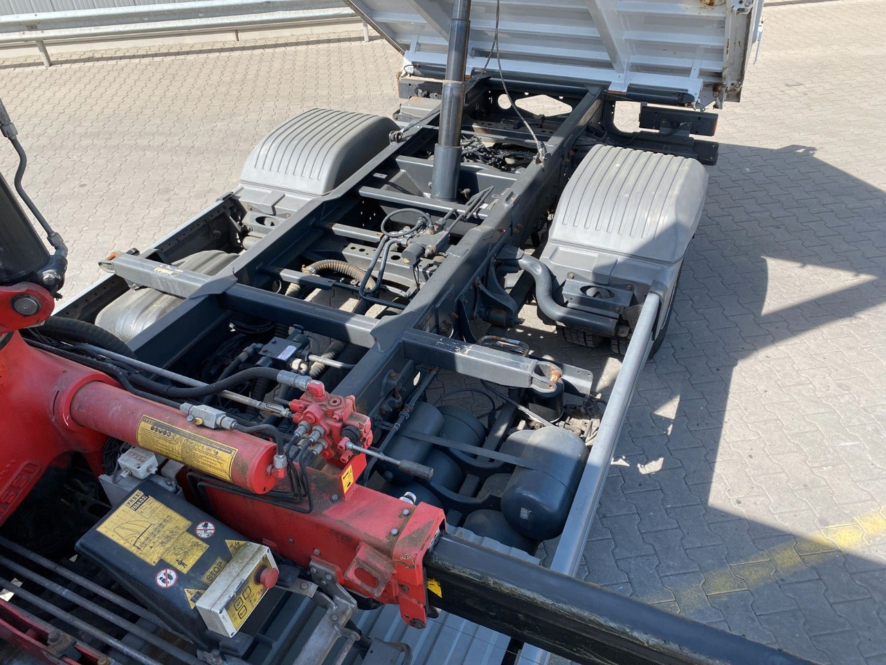 Kipper bestelwagen Mercedes-Benz 818 Atego | Fassi F65*MEILLER*PKW-AHK*1.Hand