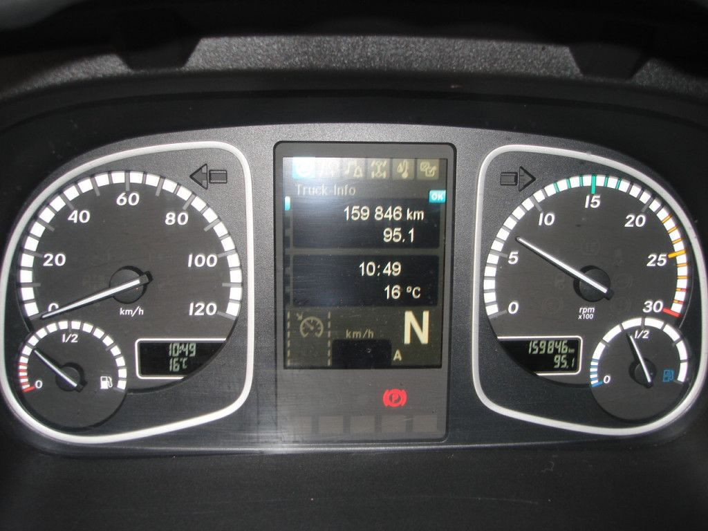 Kipper bestelwagen Mercedes-Benz Atego 923 K 2-Achs Kipper