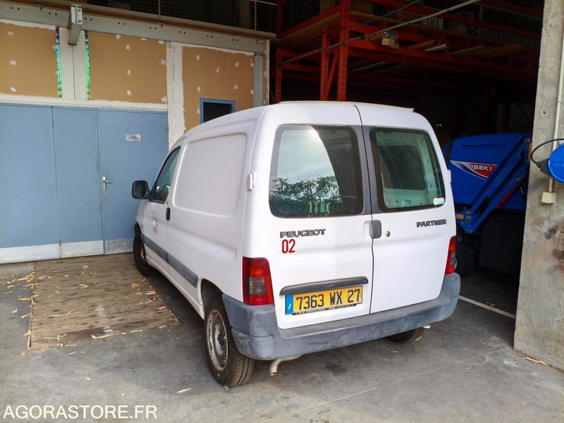 Kleine bestelwagen Peugeot Partner