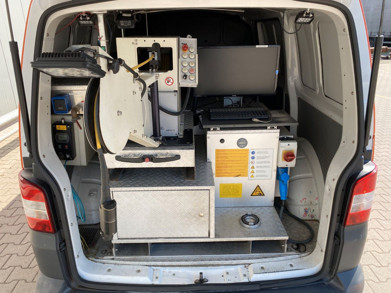 Kleine bestelwagen Volkswagen Transporter | IBAK Kanalrohr*PC-Setup*Klima*STHZ