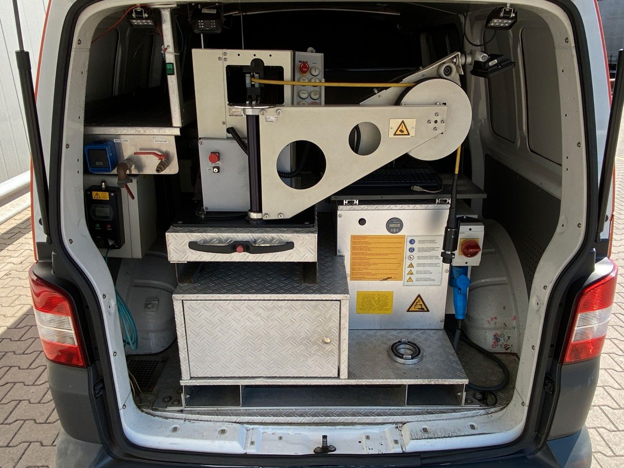 Kleine bestelwagen Volkswagen Transporter | IBAK Kanalrohr*PC-Setup*Klima*STHZ