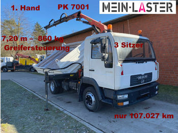 Kipper bestelwagen MAN 8.180 Meiller PK7001  7,3 m-860 kg 5+6 St.kreis: afbeelding 1