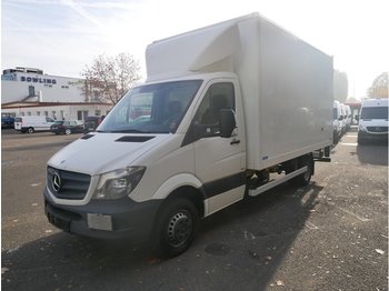 Bestelwagen gesloten laadbak MERCEDES-BENZ Sprinter II Koffer 513 CDI Mit Ladebordwand 5,3 to GG: afbeelding 1