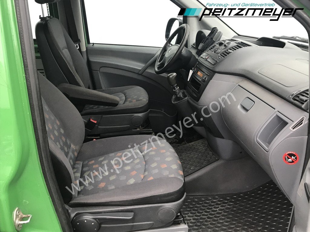 Bestelwagen met dubbele cabine MERCEDES-BENZ Vito 115 CDI Mixto 4 Sitzer Klima, Standheizung, AHK: afbeelding 14
