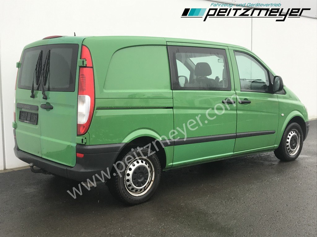 Bestelwagen met dubbele cabine MERCEDES-BENZ Vito 115 CDI Mixto 4 Sitzer Klima, Standheizung, AHK: afbeelding 3