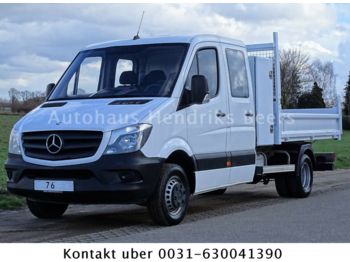 Kipper bestelwagen Mercedes-Benz SPRINTER 513 CDI DOKA KIPPER 96 KW EURO 5: afbeelding 1