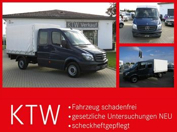 Huifzeil bedrijfswagen, Bestelwagen met dubbele cabine Mercedes-Benz Sprinter 213CDI DOKA,Klima,3665mm Radstand: afbeelding 1