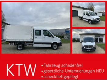 Huifzeil bedrijfswagen, Bestelwagen met dubbele cabine Mercedes-Benz Sprinter 314CDI DOKA,Klima,3665mm Radstand: afbeelding 1
