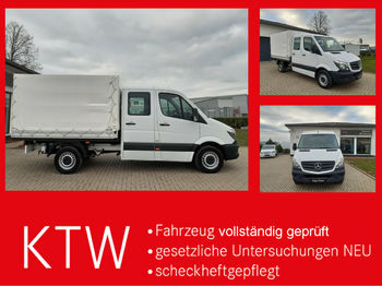 Huifzeil bedrijfswagen, Bestelwagen met dubbele cabine Mercedes-Benz Sprinter 314 CDI DOKA Pritsche,Klima,EURO6: afbeelding 1