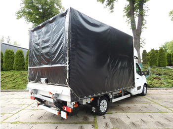 Huifzeil bedrijfswagen, Bestelwagen met dubbele cabine Opel MOVANO PRITSCHE PLANE 8 PALETTEN AUFZUG: afbeelding 3
