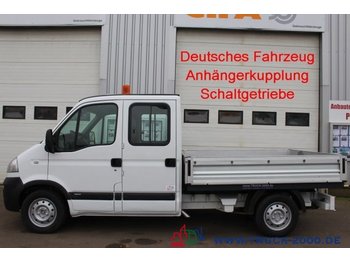 Bestelwagen met open laadbak, Bestelwagen met dubbele cabine Opel Movano 2.5 CDTI-7 Sitzer-AHK-Nur 67 TKm Schalter: afbeelding 1