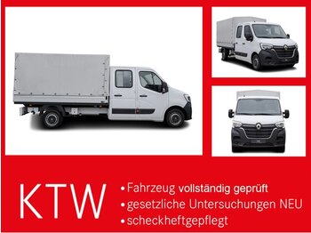 Huifzeil bedrijfswagen, Bestelwagen met dubbele cabine RENAULT Master DoKa Pritsche,L3,3,5t,Klima: afbeelding 1