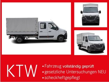 Huifzeil bedrijfswagen, Bestelwagen met dubbele cabine RENAULT Master DoKa Pritsche,L3,3,5t,Klima,sofort: afbeelding 1