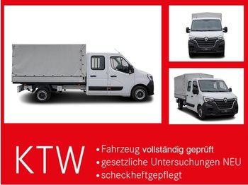 Huifzeil bedrijfswagen, Bestelwagen met dubbele cabine RENAULT Master DoKa Pritsche,L3,3,5t,Klima,sofort: afbeelding 1