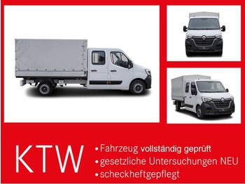 Huifzeil bedrijfswagen, Bestelwagen met dubbele cabine RENAULT Master DoKa Pritsche,L3,3,5t,Klima,sofort: afbeelding 1