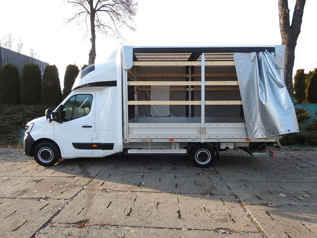 Nieuw Huifzeil bedrijfswagen, Bestelwagen met dubbele cabine Renault MASTER NEUE PRITSCHE PLANE 10 PALETTEN AUFZUG: afbeelding 9