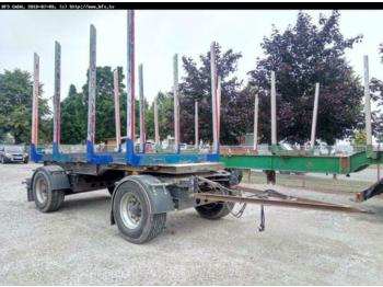 Houttransport Fliegl Anhänger ZPS 180 Luftgefedert