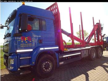 Houttransport MAN TGS 26.480 6x4H-2 BL Kurzholz