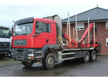 Houttransport MAN TGS 33.480 6X4 Epsilon 110 Z