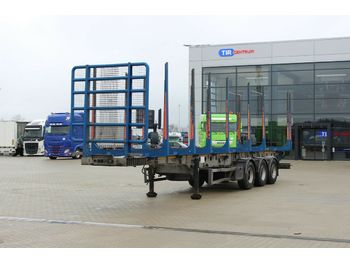 Houttransport Panav NVD44, 2x LIFTING AXLE