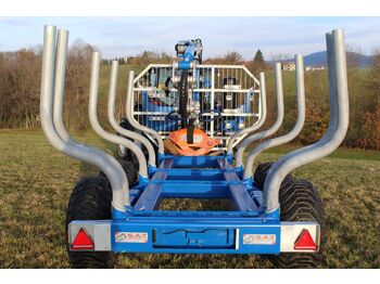 Houttransport Scandic Rückewagen ST 10D-SC 83-NEUMASCHINE
