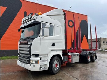 Houttransport Scania R 580 6X4 CHASSIS L=7493 mm