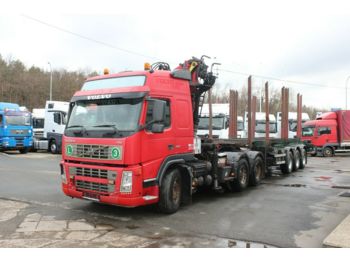 Houttransport Volvo FM 13 480 64RT + LEMEX NZ 34