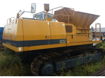Komatsu BR200S kettenmobiler Holzschredder  - bosbouwmachine