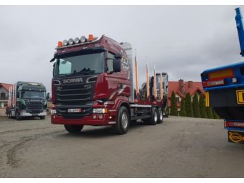 Uitrijwagen Scania R 560 do drewna do lasu kłody kesla epsilon loglift penz alucar exte: afbeelding 1