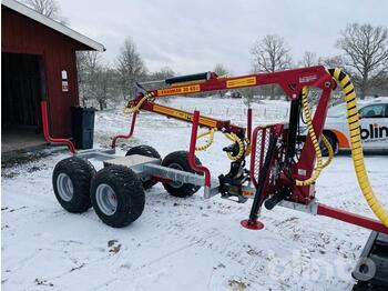  Kranman T1650 Skogsvagn - uitrijwagen