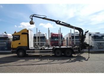 Scania R 480 6X2 MANUAL GEARBOX LOG TRANSPORTER WITH LO - Uitrijwagen