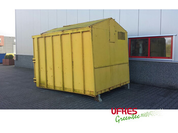Unimog houtsnipper container - bosbouwmachine