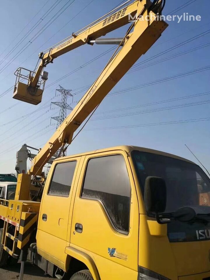 Vrachtwagen hoogwerker 4x2 drive aerial work platform elevating work truck: afbeelding 3