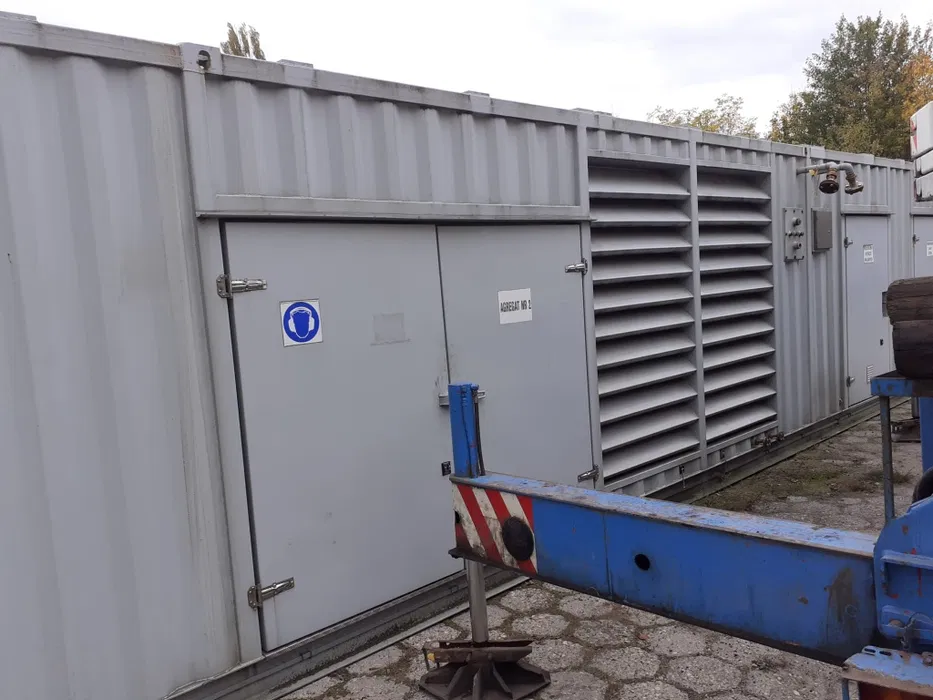 Industrie generator Agregat Prądotwórczy 1200 Kw 1 M.W 1,2 1,3 MW Megawat a 1500 Kva 1600: afbeelding 2