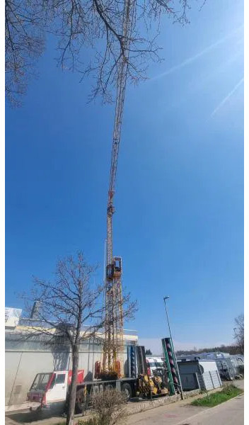 Alle terrein kraan Spierings Auto- Turmdrehkran Gittermast SK345-AT3 Auto- Turmdrehkran Gittermast SK345-AT3