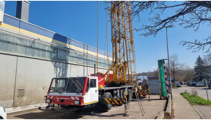 Alle terrein kraan Spierings Auto- Turmdrehkran Gittermast SK345-AT3 Auto- Turmdrehkran Gittermast SK345-AT3