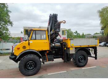 Unimog 416 115 + Hiab 105-3 truck crane kraan 4x4  - Alle terrein kraan