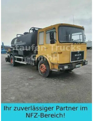 Asfaltmachine MAN 19 280 F FEDERAL BREINING*Asphaltspritzmaus Emulsi