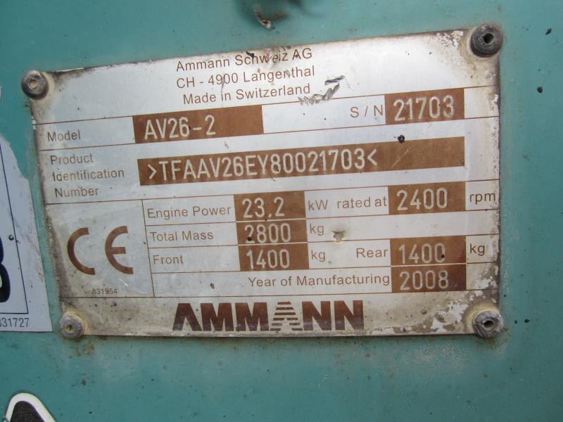 Asfaltwals Amman AV26-2