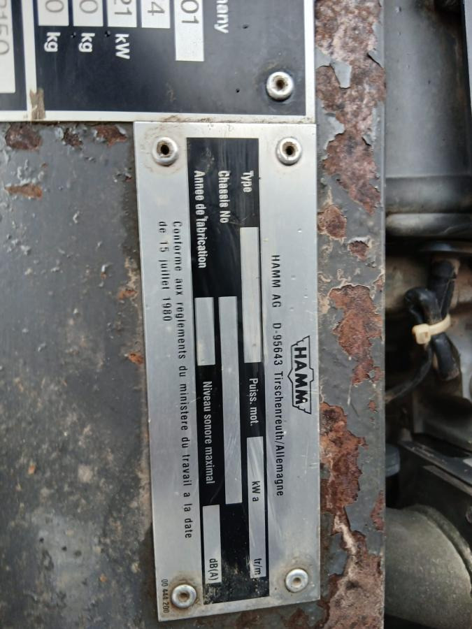 Asfaltwals Hamm HD 13