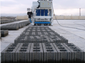 Constmach Mobile Concrete Block Making Machine (Brick Making Machine) - Betonblokmachine