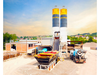 FABO SKIP SYSTEM CONCRETE BATCHING PLANT | 60m3/h Capacity | AVAILABLE IN STOCK - Betoncentrale