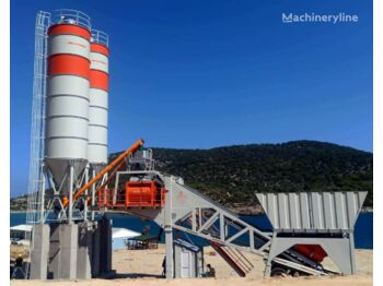POLYGONMACH 100 m3 per hour mobile concrete batching plant - Betoncentrale