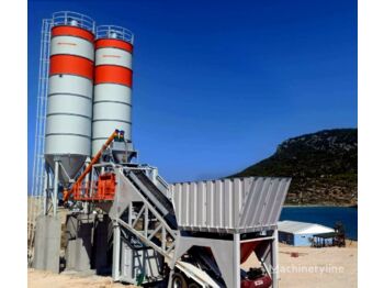 POLYGONMACH Mobile 45m3 Contrete batching plant - Betoncentrale