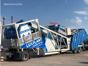 Plusmix 60m³/ Hour Mobile Concrete Plant - BETONYY ZAVOD - Betoncentrale