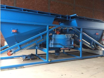 SUMAB Sweden! K-60 Mobile concrete plant (Pan mixer: 1800/1200 litres) - Betoncentrale