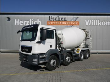 Betonmixer MAN TGS 35.400 8x4 BB, Liebherr 9 m³, 5 Blattfedern