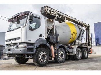 Betonmixer Renault KERAX 370 DCI+STETTER+Tapis/Band