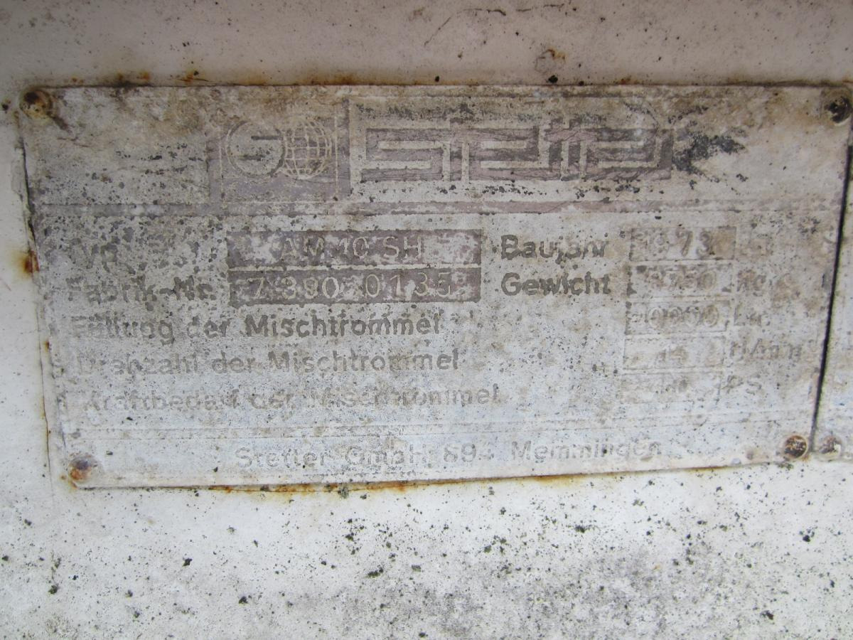 Betonmixer oplegger Klaus NC