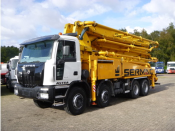 Betonpomp Iveco Astra HD 84 45 8x4 Sermac 5Z41 pump